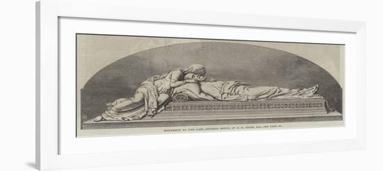 Monument to the Late General Bruce-null-Framed Giclee Print