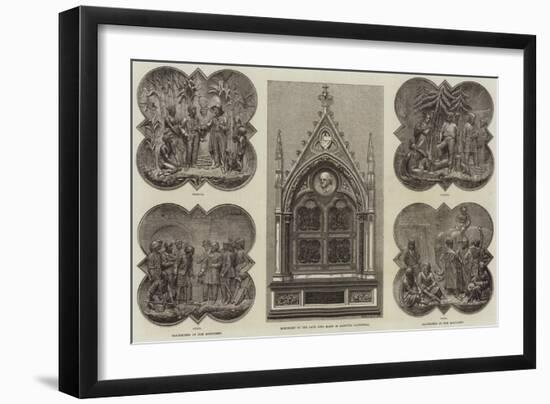 Monument to the Late Lord Elgin in Calcutta Cathedral-null-Framed Giclee Print