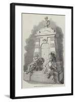 Monument to the Late Lord Holland, by E Baily, Ra-null-Framed Giclee Print