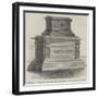 Monument to the Late Mr Sheridan Knowles in the Necropolis, Glasgow-null-Framed Giclee Print