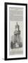 Monument to the Late Sir Robert Peel, at Forfar-null-Framed Giclee Print