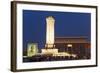 Monument to the Peoples Heroes, Tiananmen Square, Beijing, China, Asia-Christian Kober-Framed Photographic Print