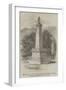 Monument to the Royal Marines Erected in the Cemetery, Hong-Kong, China, 1860-null-Framed Giclee Print