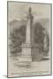 Monument to the Royal Marines Erected in the Cemetery, Hong-Kong, China, 1860-null-Mounted Giclee Print