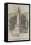 Monument to the Royal Marines Erected in the Cemetery, Hong-Kong, China, 1860-null-Framed Stretched Canvas