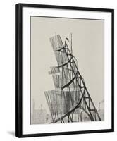 Monument to the Third International (Tatlin's Tower), 1919-Vladimir Tatlin-Framed Art Print