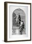 Monument to Thomas Guy at Guy's Hospital, Southwark, London, C1784-Francesco Bartolozzi-Framed Giclee Print