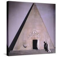 Monument to Titian-Antonio Canova-Stretched Canvas