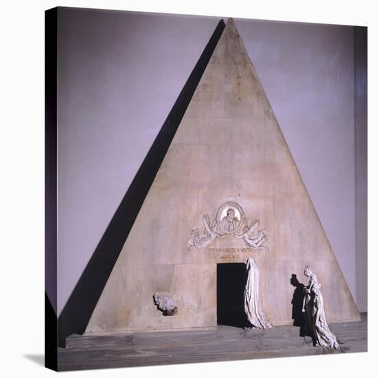 Monument to Titian-Antonio Canova-Stretched Canvas