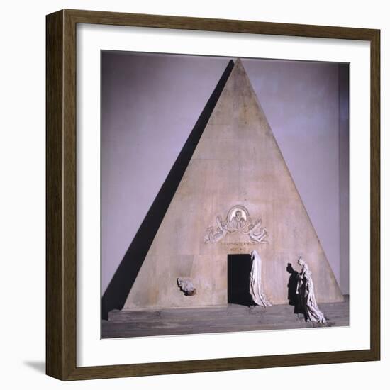 Monument to Titian-Antonio Canova-Framed Giclee Print