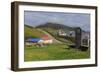 Monument to Unangan People, Unalaska Island, Aleutian Islands, Alaska, USA, North America-Richard Cummins-Framed Photographic Print
