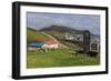 Monument to Unangan People, Unalaska Island, Aleutian Islands, Alaska, USA, North America-Richard Cummins-Framed Photographic Print