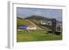 Monument to Unangan People, Unalaska Island, Aleutian Islands, Alaska, USA, North America-Richard Cummins-Framed Photographic Print