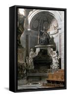 Monument to Urban VIII-Giovanni Lorenzo Bernini-Framed Stretched Canvas