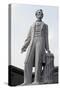 Monument to US President Abraham Lincoln-null-Stretched Canvas