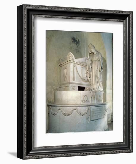 Monument to Vittorio Alfieri-Antonio Canova-Framed Giclee Print