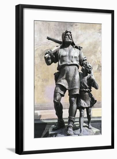 Monument to William Tell-null-Framed Giclee Print