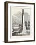 Monument to Wolfe and Montcalm, Quebec, Canada-null-Framed Giclee Print