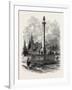 Monument to Wolfe at Quebec, Canada, 1870s-null-Framed Giclee Print
