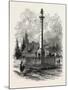 Monument to Wolfe at Quebec, Canada, 1870s-null-Mounted Giclee Print