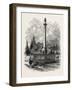 Monument to Wolfe at Quebec, Canada, 1870s-null-Framed Giclee Print