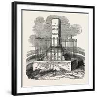 Monument to Wolfe-null-Framed Giclee Print