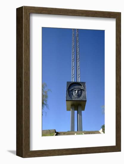 Monument to Yuri Gagarin, mid 20th century-Unknown-Framed Photographic Print