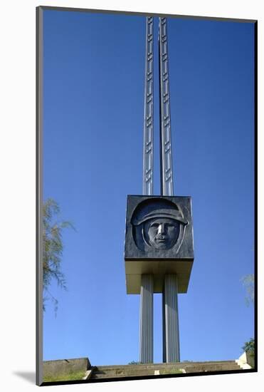 Monument to Yuri Gagarin, mid 20th century-Unknown-Mounted Photographic Print