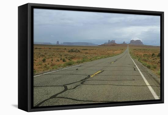 Monument Valley 01-Gordon Semmens-Framed Stretched Canvas