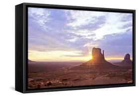 Monument Valley 02-Gordon Semmens-Framed Stretched Canvas