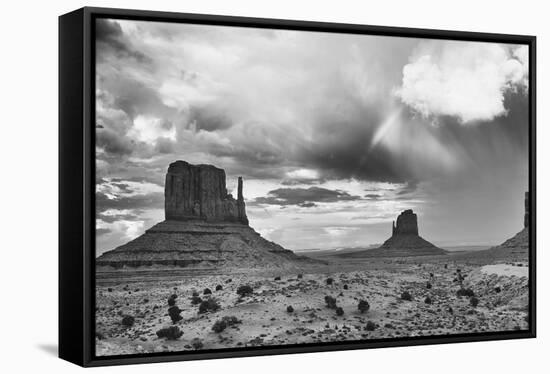 Monument Valley 08-Gordon Semmens-Framed Stretched Canvas