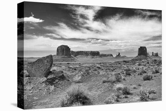 Monument Valley 12-Gordon Semmens-Stretched Canvas