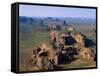 Monument Valley, Aerial, Arizona, USA-Steve Vidler-Framed Stretched Canvas