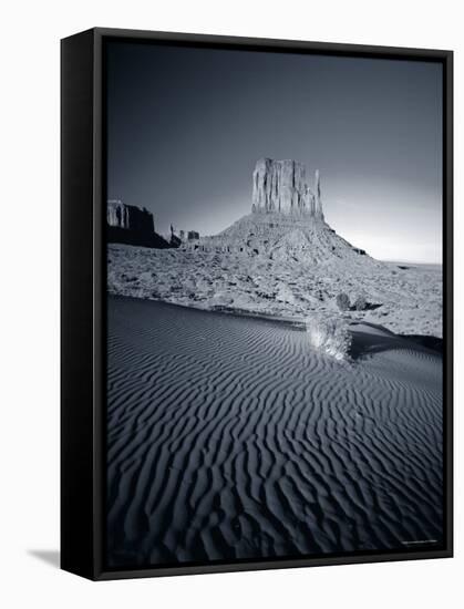 Monument Valley and Sand Dunes, Arizona, USA-Steve Vidler-Framed Stretched Canvas