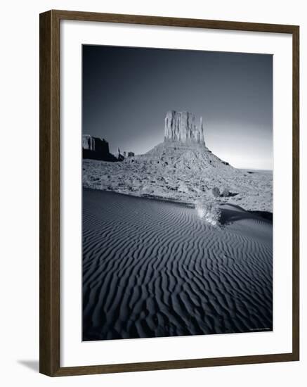 Monument Valley and Sand Dunes, Arizona, USA-Steve Vidler-Framed Photographic Print