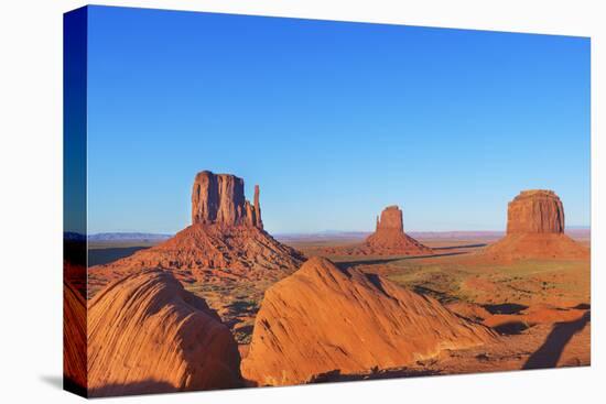 Monument Valley, Arizona, North America-Marco Simoni-Stretched Canvas