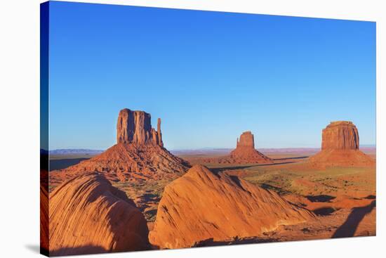 Monument Valley, Arizona, North America-Marco Simoni-Stretched Canvas