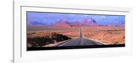 Monument Valley - Arizona-John Lawrence-Framed Art Print