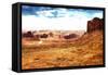 Monument Valley Arizona-Philippe Hugonnard-Framed Stretched Canvas