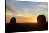 Monument Valley at Dawn, Utah, United States of America, North America-Olivier Goujon-Stretched Canvas