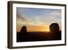 Monument Valley at Dawn, Utah, United States of America, North America-Olivier Goujon-Framed Photographic Print