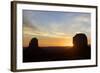 Monument Valley at Dawn, Utah, United States of America, North America-Olivier Goujon-Framed Photographic Print