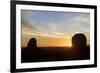 Monument Valley at Dawn, Utah, United States of America, North America-Olivier Goujon-Framed Photographic Print