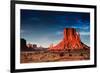 Monument Valley At Dusk Utah-null-Framed Art Print