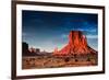 Monument Valley At Dusk Utah-null-Framed Art Print