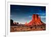 Monument Valley At Dusk Utah-null-Framed Art Print