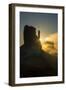 Monument Valley at Sunrise, Arizona, United States of America, North America-Michael Runkel-Framed Photographic Print