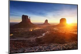 Monument Valley at Sunrise-IM_photo-Mounted Photographic Print