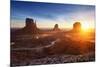 Monument Valley at Sunrise-IM_photo-Mounted Photographic Print