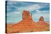 Monument Valley at Sunset, Utah, USA-lucky-photographer-Stretched Canvas